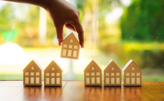 Row of Model Houses