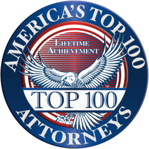 Top 100 Attorneys Lifetime Achievement Seal