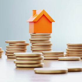 House on Coin Stacks
