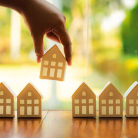 Row of Model Houses